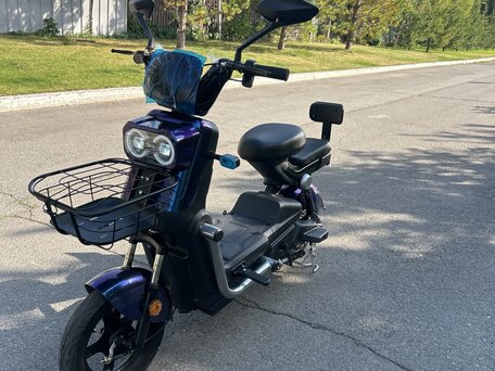 2026 E-Moto YH50QT, пурпурный, 59000 рублей, вид 2