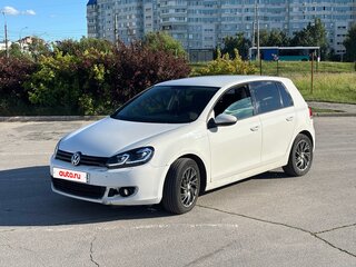 2011 Volkswagen Golf VI, белый, 729000 рублей, вид 1
