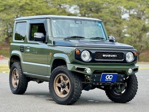 2023 Suzuki Jimny Kei car IV, зелёный, 1080333 рублей - вид 1