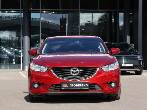 2016 Mazda 6 III (GJ) Рестайлинг, красный, 1645000 рублей - вид 1