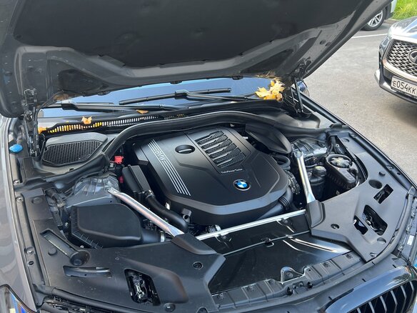 2021 BMW 5 серии 540i xDrive VII (G30/G31/G38) Рестайлинг, серый - вид 17