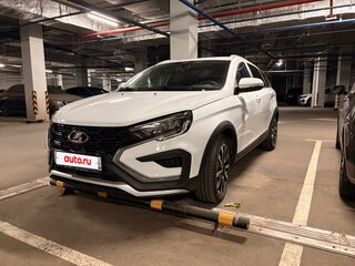 2025 Lada (ВАЗ) Vesta SW Cross I Рестайлинг (NG), белый, 1700000 рублей, вид 2