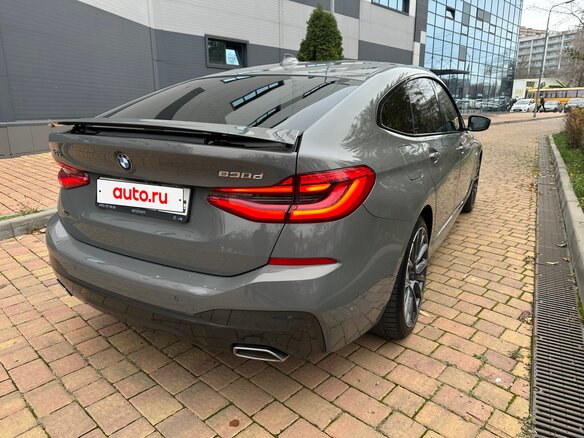 2020 BMW 6 серии Gran Turismo 630d xDrive IV (G32) Рестайлинг, серый, 7100000 рублей - вид 8