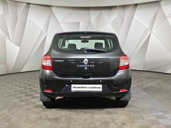 2014 Renault Sandero II, чёрный - вид 7