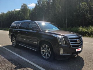 2015 Cadillac Escalade IV, серый, 5690000 рублей, вид 4