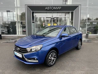 2021 Lada (ВАЗ) Vesta I, синий, 1027000 рублей, вид 1