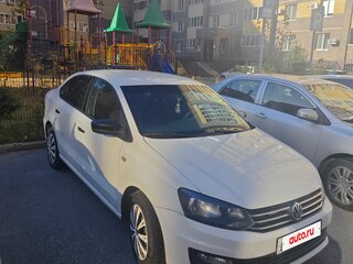 2019 Volkswagen Polo V Рестайлинг, белый, 980000 рублей, вид 3