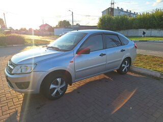 2015 Lada (ВАЗ) Granta I, серебристый, 360000 рублей, вид 1