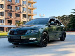 2019 Skoda Octavia III (A7) Рестайлинг, зелёный, 1700000 рублей, вид 2