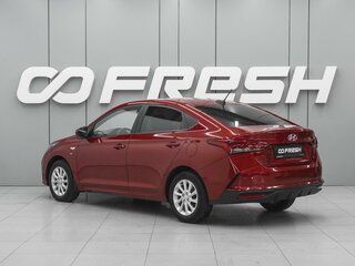 2021 Hyundai Solaris II Рестайлинг, красный, 1320000 рублей, вид 2