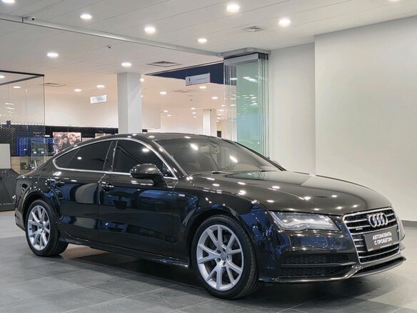 2012 Audi A7 S-tronic I (4G), чёрный, 2299000 рублей - вид 3