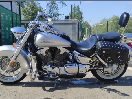 2006 Honda VTX 1300, серебристый, 680000 рублей, вид 1