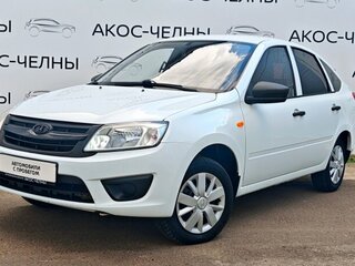 2015 Lada (ВАЗ) Granta I, белый, 390000 рублей, вид 1