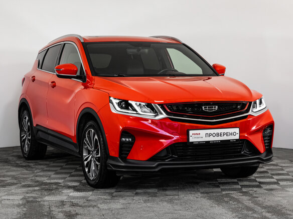 2021 Geely Coolray I, красный, 1625000 рублей - вид 4