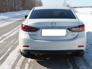 2015 Mazda 6 III (GJ) Рестайлинг, белый, 1200000 рублей, вид 2