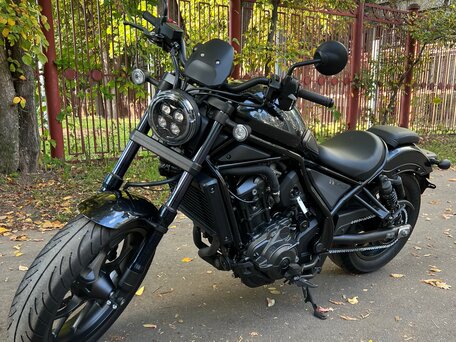 2021 Honda CMX 1100 Rebel, серый, 965000 рублей, вид 1