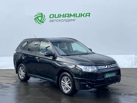 2013 Mitsubishi Outlander III, чёрный, 1050000 рублей, вид 3