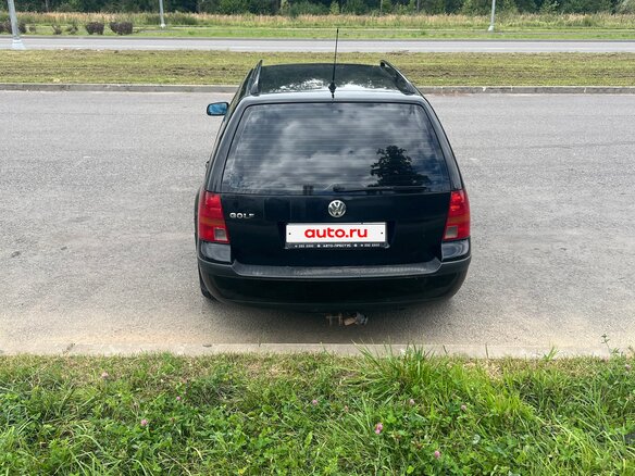 2003 Volkswagen Golf IV, чёрный - вид 4