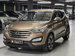 2013 Hyundai Santa Fe III, золотистый, 1800000 рублей, вид 3