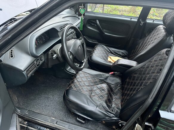 2010 Lada (ВАЗ) 2115, чёрный, 220000 рублей - вид 9