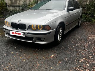 2000 BMW 5 серии 525d IV (E39) Рестайлинг, серебристый, 666000 рублей, вид 2