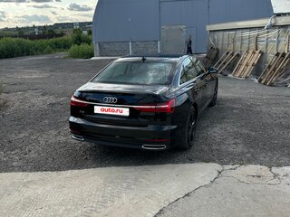 2022 Audi A6 40 TFSI V (C8), чёрный, 3550000 рублей, вид 4