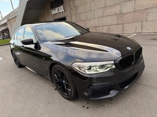 2020 BMW 5 серии 530i xDrive VII (G30/G31/G38), чёрный, 4200000 рублей, вид 5