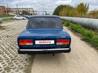 2008 Lada (ВАЗ) 2107, синий, 100000 рублей, вид 4