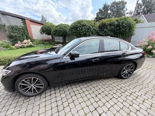2021 BMW 3 серии 330i xDrive VII (G2x), чёрный, 3790000 рублей, вид 3