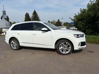 2020 Audi Q7 45 TFSI II (4M) Рестайлинг, белый, 5450000 рублей, вид 3