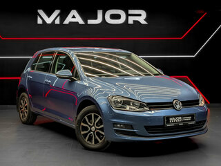 2014 Volkswagen Golf VII, голубой, 1270000 рублей, вид 3