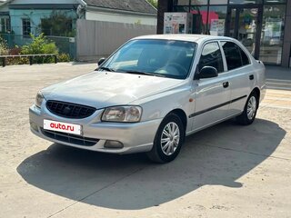 2005 Hyundai Accent ТагАЗ II, серебристый, 430000 рублей, вид 1