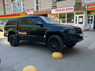 2013 Volkswagen Amarok Double Cab full-time I, чёрный, 2390000 рублей, вид 1