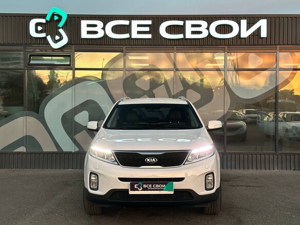 2015 Kia Sorento II Рестайлинг, белый - вид 4