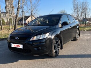 2009 Ford Focus II Рестайлинг, чёрный, 650000 рублей, вид 1