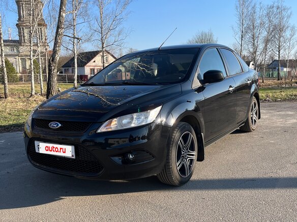 2009 Ford Focus II Рестайлинг, чёрный, 650000 рублей
