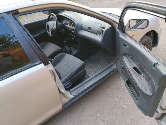 1994 Mazda 323 V (BA), серый, 120000 рублей - вид 6
