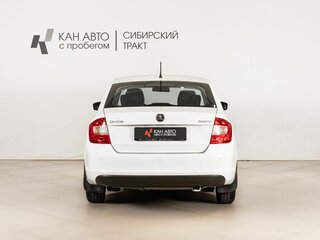 2014 Skoda Rapid I, белый, 973300 рублей, вид 4
