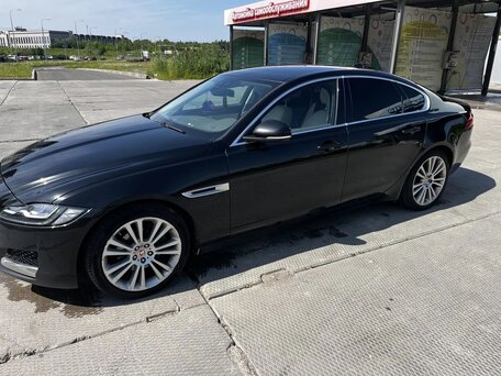 2019 Jaguar XF II, чёрный, 2300000 рублей, вид 3