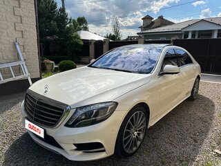 2016 Mercedes-Benz S-Класс 350 CDI BlueTEC Long 7G-TRONIC VI (W222, C217), белый, 5990000 рублей, вид 1