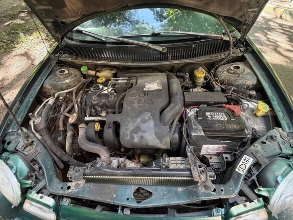 1999 Chrysler Neon I, зелёный - вид 4