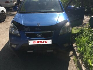 2011 Kia Rio II Рестайлинг, синий, 550000 рублей, вид 1