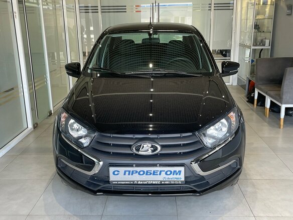 2023 Lada (ВАЗ) Granta I Рестайлинг, чёрный - вид 1