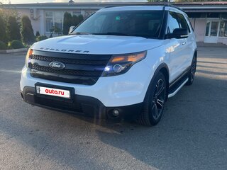 2013 Ford Explorer Sport V, белый, 1850000 рублей, вид 2