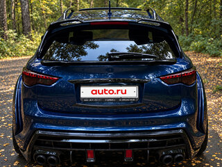 2013 Infiniti FX30d II (S51) Рестайлинг, синий, 2350000 рублей, вид 2
