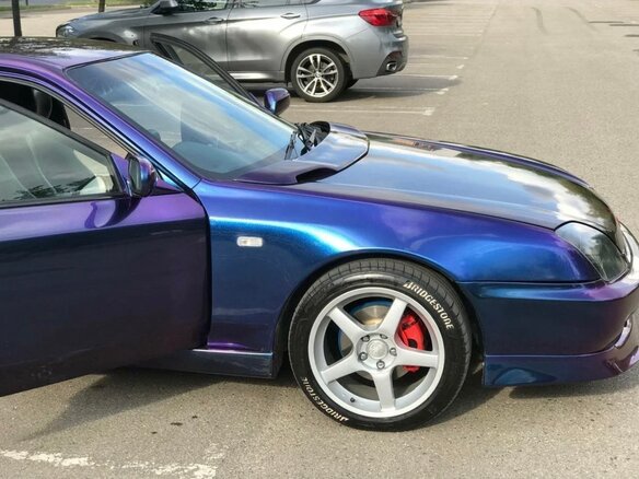 1997 Honda Prelude V, синий, 500000 рублей - вид 8