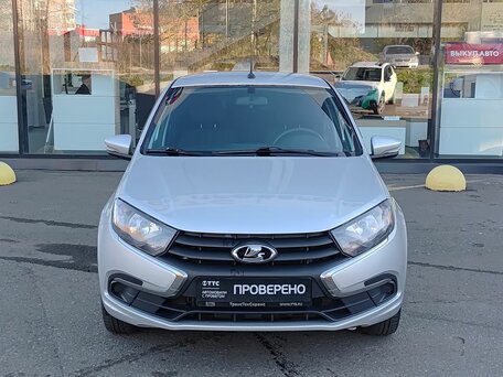 2024 Lada (ВАЗ) Granta I Рестайлинг, серебристый, 749000 рублей, вид 2