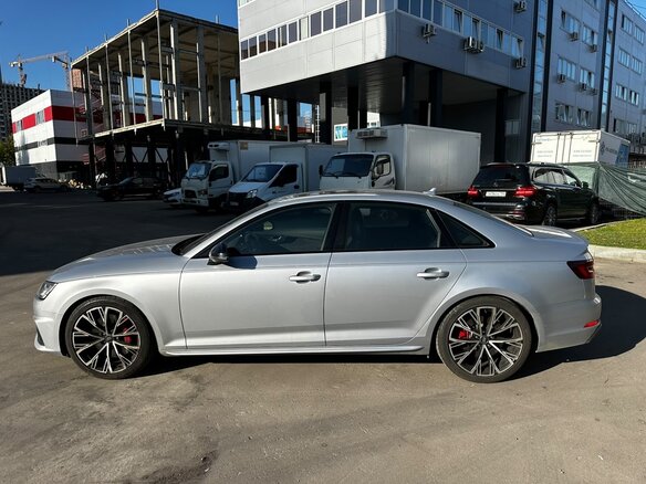 2019 Audi S4 V (B9), серебристый, 4100000 рублей - вид 6