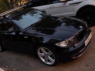 2007 BMW 1 серии 120i I (E81/E82/E87/E88) Рестайлинг, чёрный, 1150000 рублей, вид 3