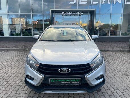 2021 Lada (ВАЗ) Vesta SW Cross I, серый, 890000 рублей, вид 2